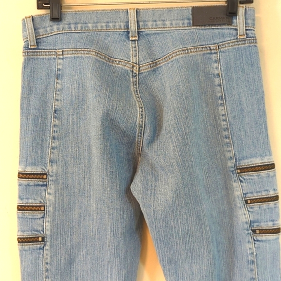 Carmar Zipper Front Alonso Skinny Stretch Jeans - Picture 9 of 16